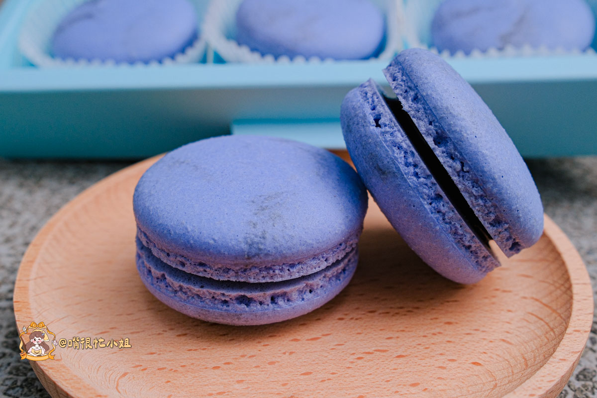 彰化伴手禮推薦｜姚君子甜點製造所馬卡龍─明太子之戀、杜拜巧克力開心果、紅豆麻糬三款期間限定一次收