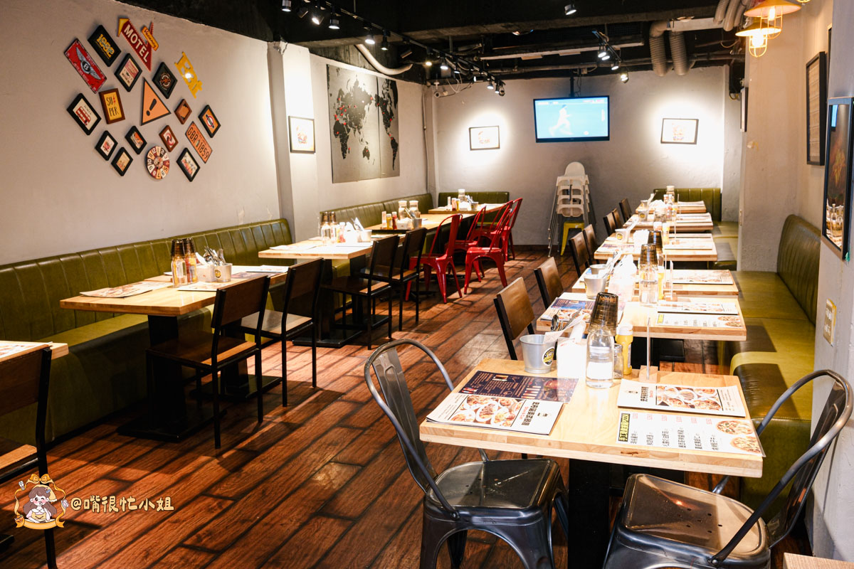 西門町美式餐廳推薦｜Stan & Cat 史丹貓美式餐廳西門店—捷運西門站附近低調美式漢堡、早午餐，聚餐推薦